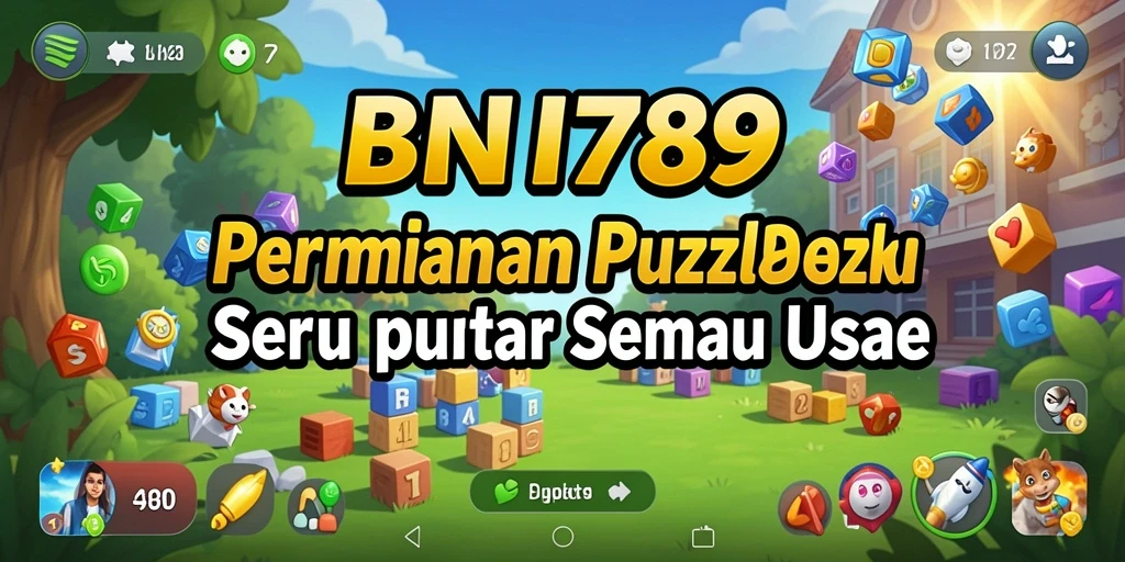 Tampilan permainan BNI789 dengan berbagai teka-teki menarik.