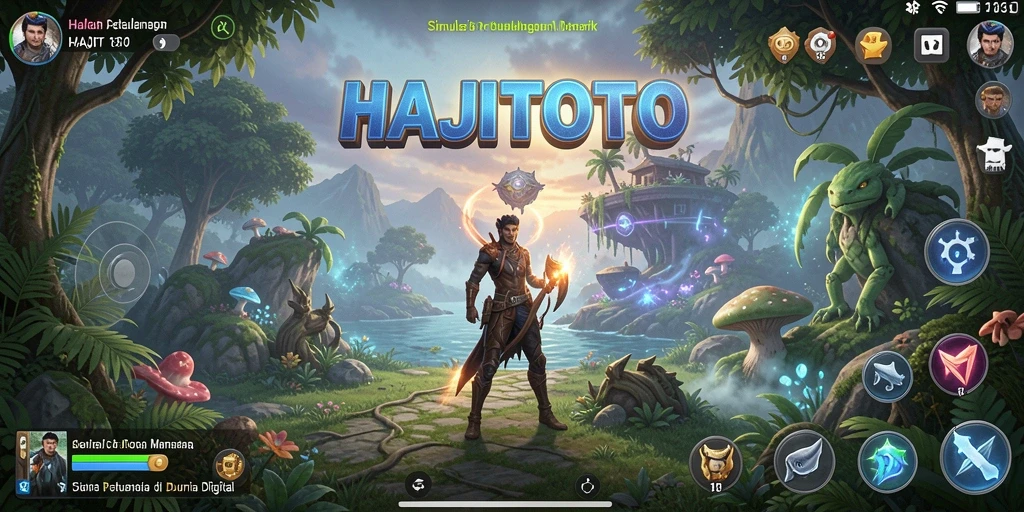 Tampilan gameplay menakjubkan dari <strong>HAJITOTO</strong> yang menampilkan simulasi dunia yang luas.