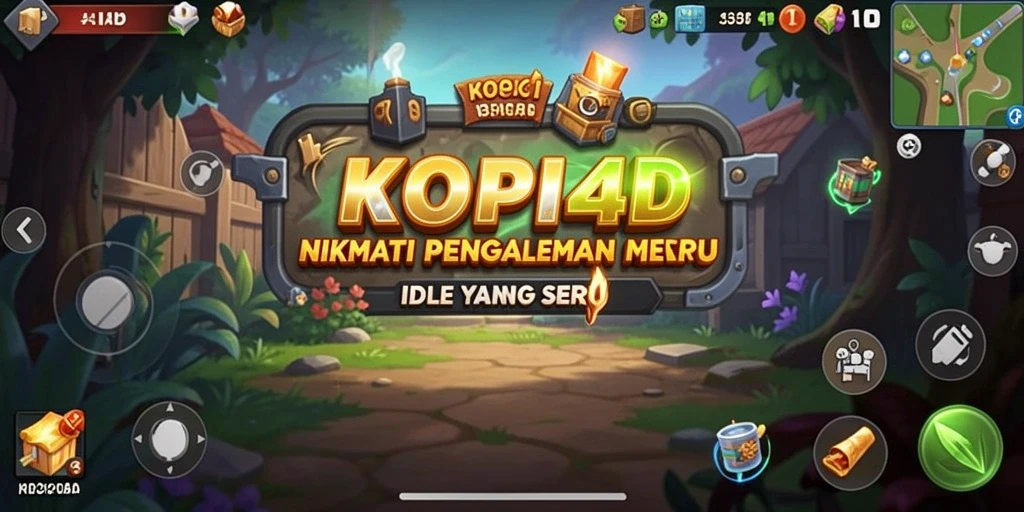 Screenshot gameplay KOPI4D menampilkan keseruan dalam mengelola kopi.