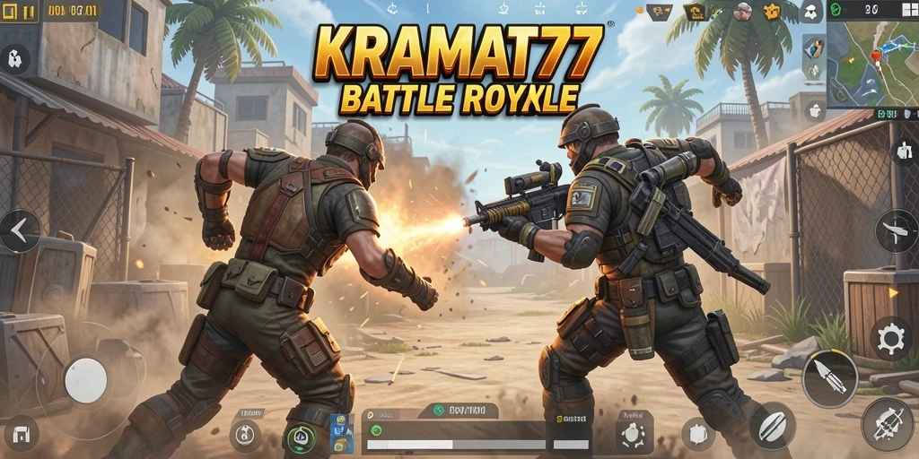 Tampilan gameplay KRAMAT77 yang menegangkan dan penuh aksi.