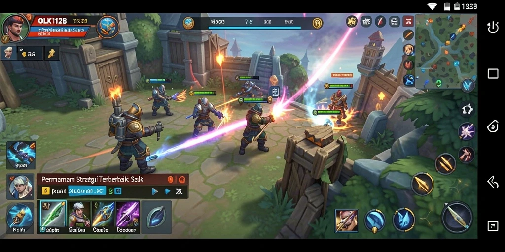 Tampilan menarik dari gameplay OLX128 dengan strategi mendalam.