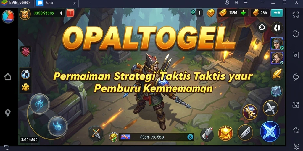 Screenshot menunjukkan gameplay OPALTOGEL yang strategis dan menegangkan.