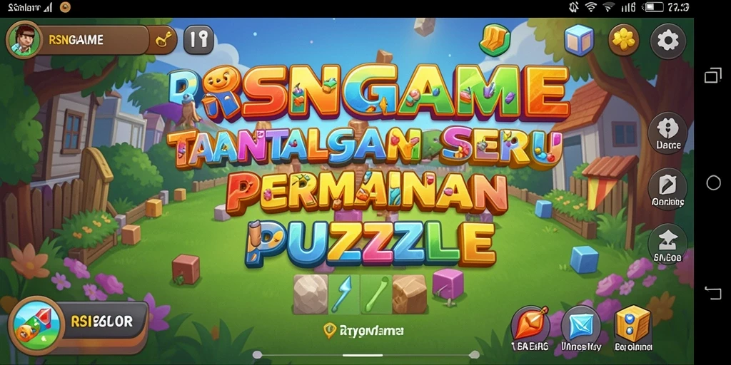 Tampilan gameplay seru dari RSNGAME yang menantang kecerdasan Anda.