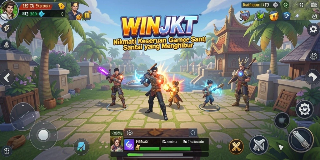 Gameplay seru WINJKT yang penuh tantangan menyenangkan.