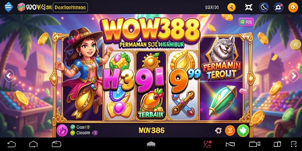 Tampilan menarik dari gameplay Slot WOW388 yang menantang.